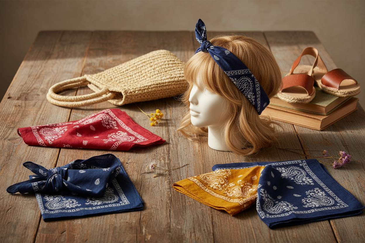 Why Cotton Bandanas Are a Must-Have Accessory | Styling, Craft & Sustainability Guide