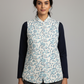 Hand Block Printed Cotton Quilted Jacket - Bohoblockprinted