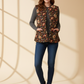 Handblock Printed Cotton Quilted Jacket