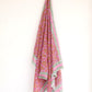 Pink Hand Block Printed Cotton Sarong