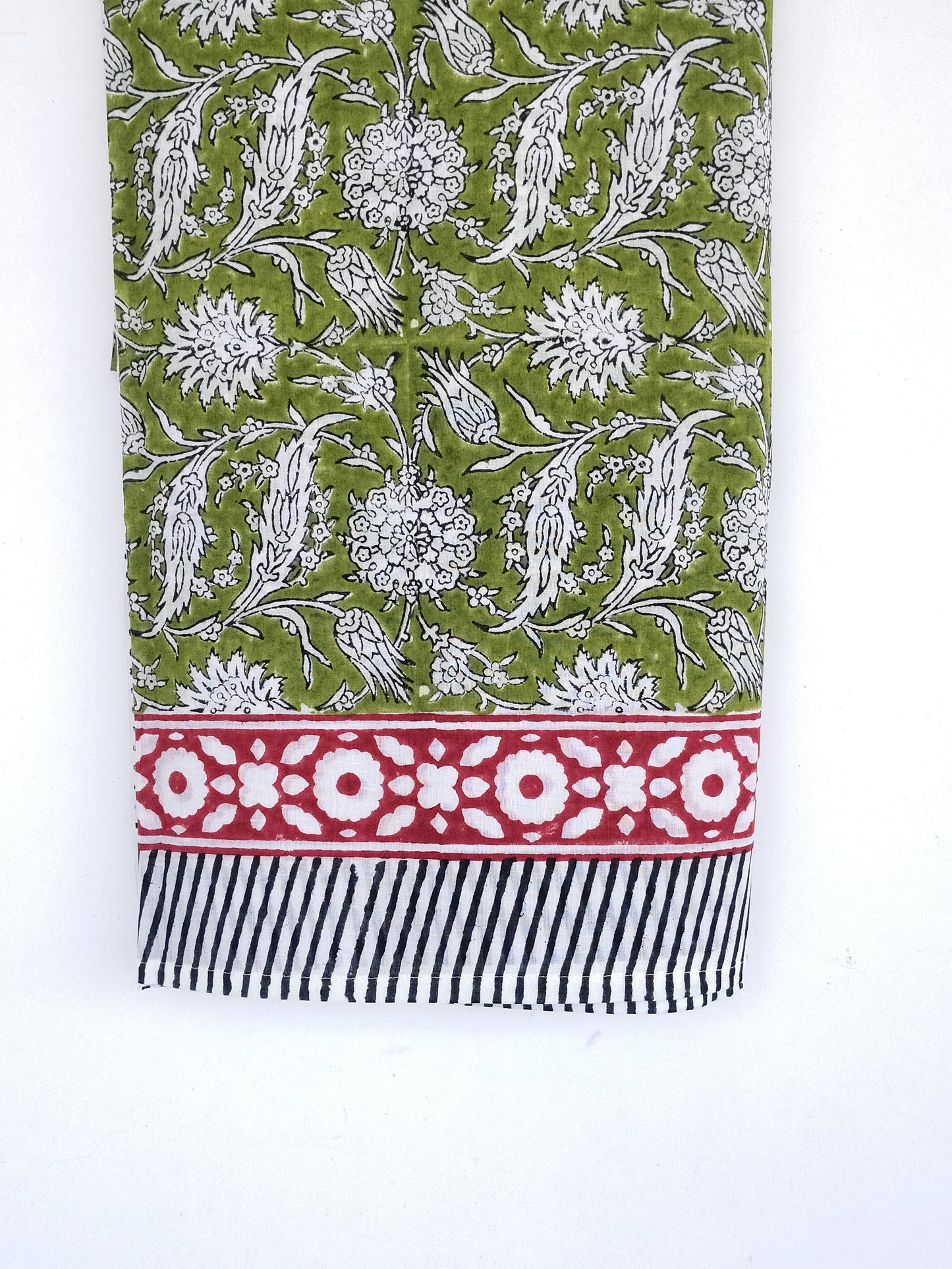 Green floral sarong