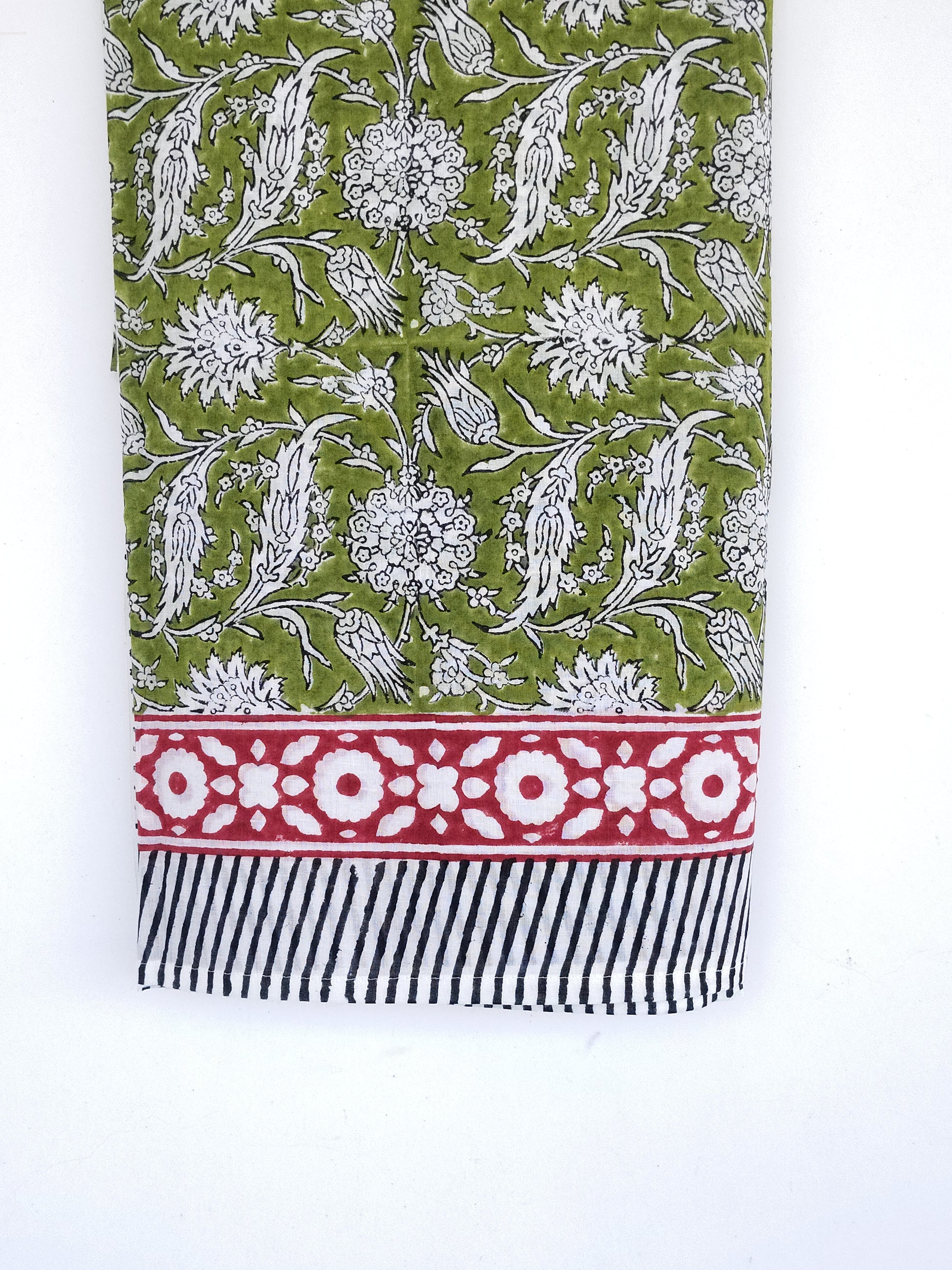 Green floral sarong