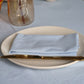 Premium Sky Blue Linen Table Cover
