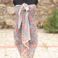 Handblock printed cotton sarong 