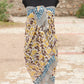 Handblock printed cotton sarong 