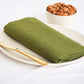 Olive Green Cotton Dinner Napkin – Soft, Reusable & Eco-Friendly Table Linen - Bohoblockprinted